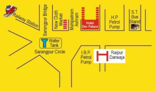 Hotel Dev Palace Ahmedabad Exteriör bild